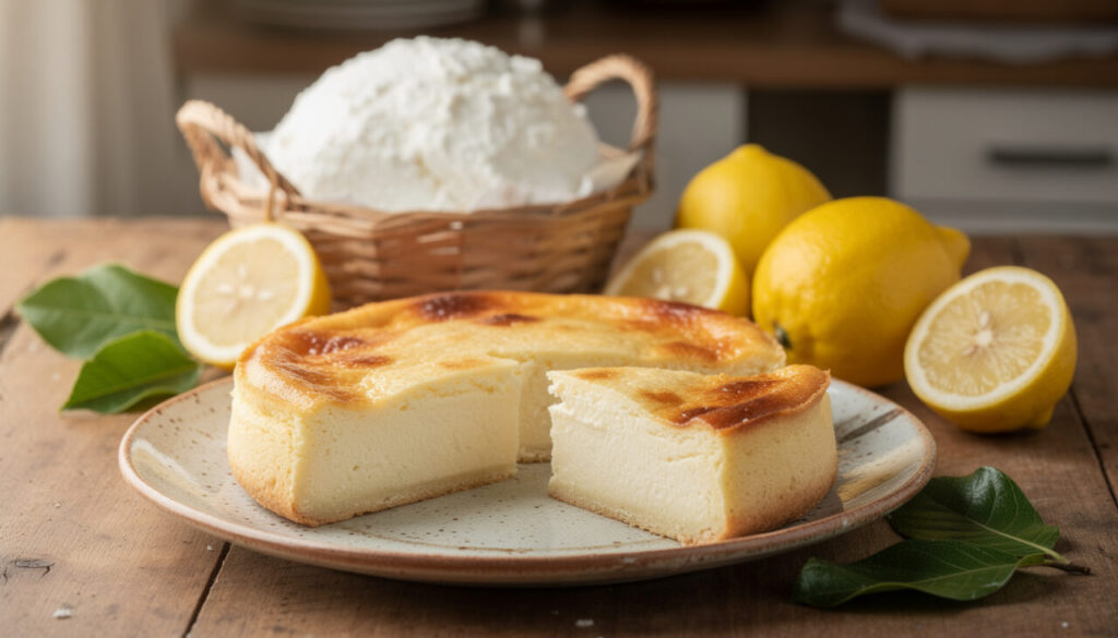 Fiadone corse traditionnel : la recette au brocciu et au citron