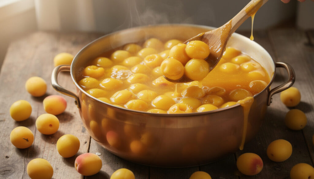Confiture de mirabelles maison : cuisson courte et texture réussie