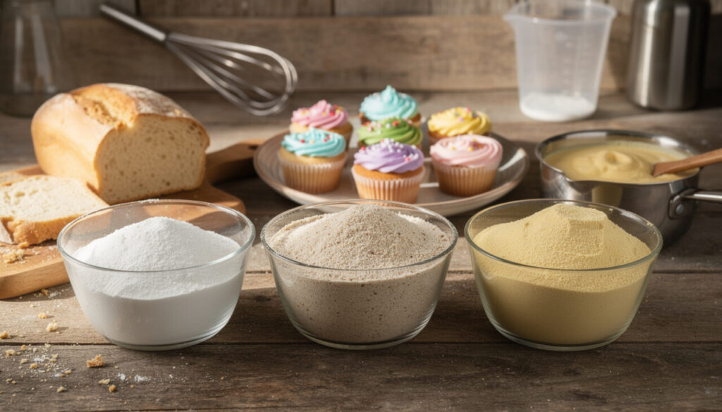 Farine sans gluten : laquelle choisir pour le pain, les gâteaux et les sauces ?