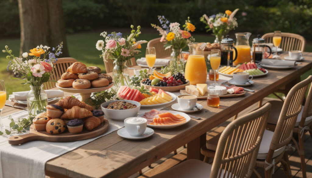 Brunch du lendemain de mariage : quel menu et quelles quantités prévoir ?