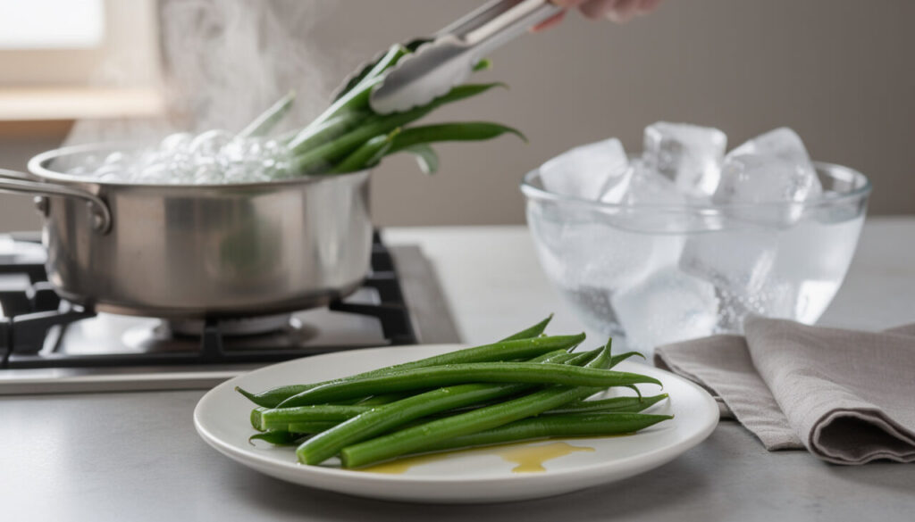 Comment cuire des haricots verts sans qu’ils deviennent mous ou ternes ?