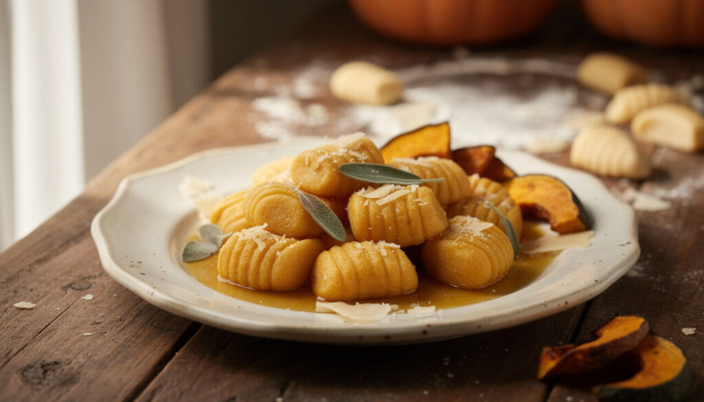 Gnocchis de courge maison : recette fondante sans pâte collante