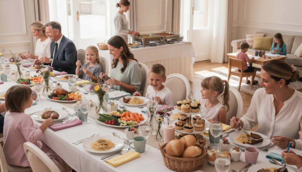 Repas de mariage avec beaucoup d’enfants : quels plats et quelle organisation prévoir ?